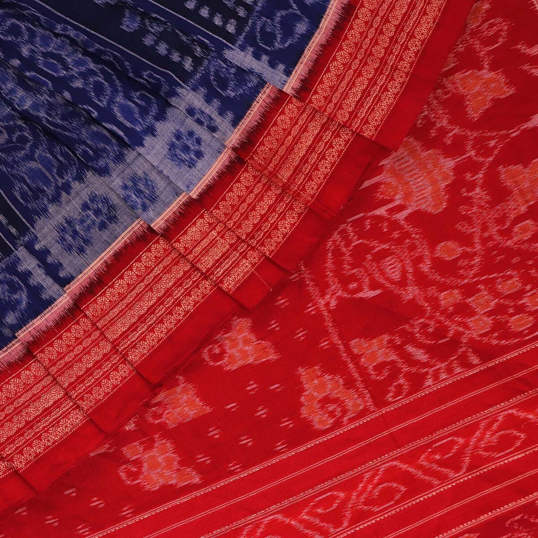 Handloom Sambalpuri Cotton Ikkat Saree Handloom Saree_Sambalpuri Cotton Priyadarshini Handloom
