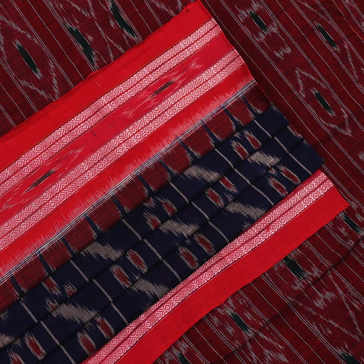 Handloom Sambalpuri Cotton Ikkat Saree Handloom Saree_Sambalpuri Cotton Priyadarshini Handloom