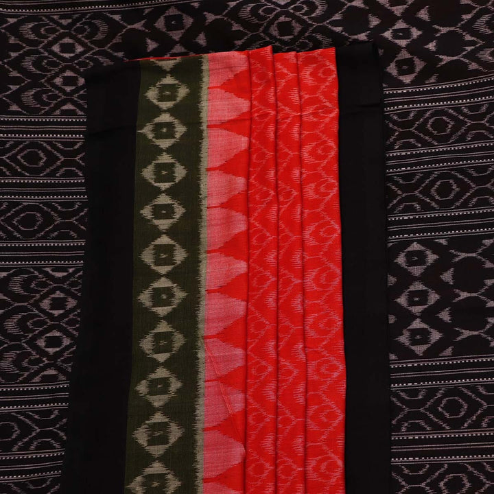 Handloom Sambalpuri Cotton Ikkat Saree Handloom Saree_Sambalpuri Cotton Priyadarshini Handloom