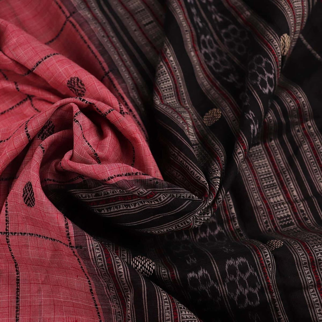 Handloom Sambalpuri Cotton Ikkat Saree Handloom Saree_Sambalpuri Cotton Priyadarshini Handloom