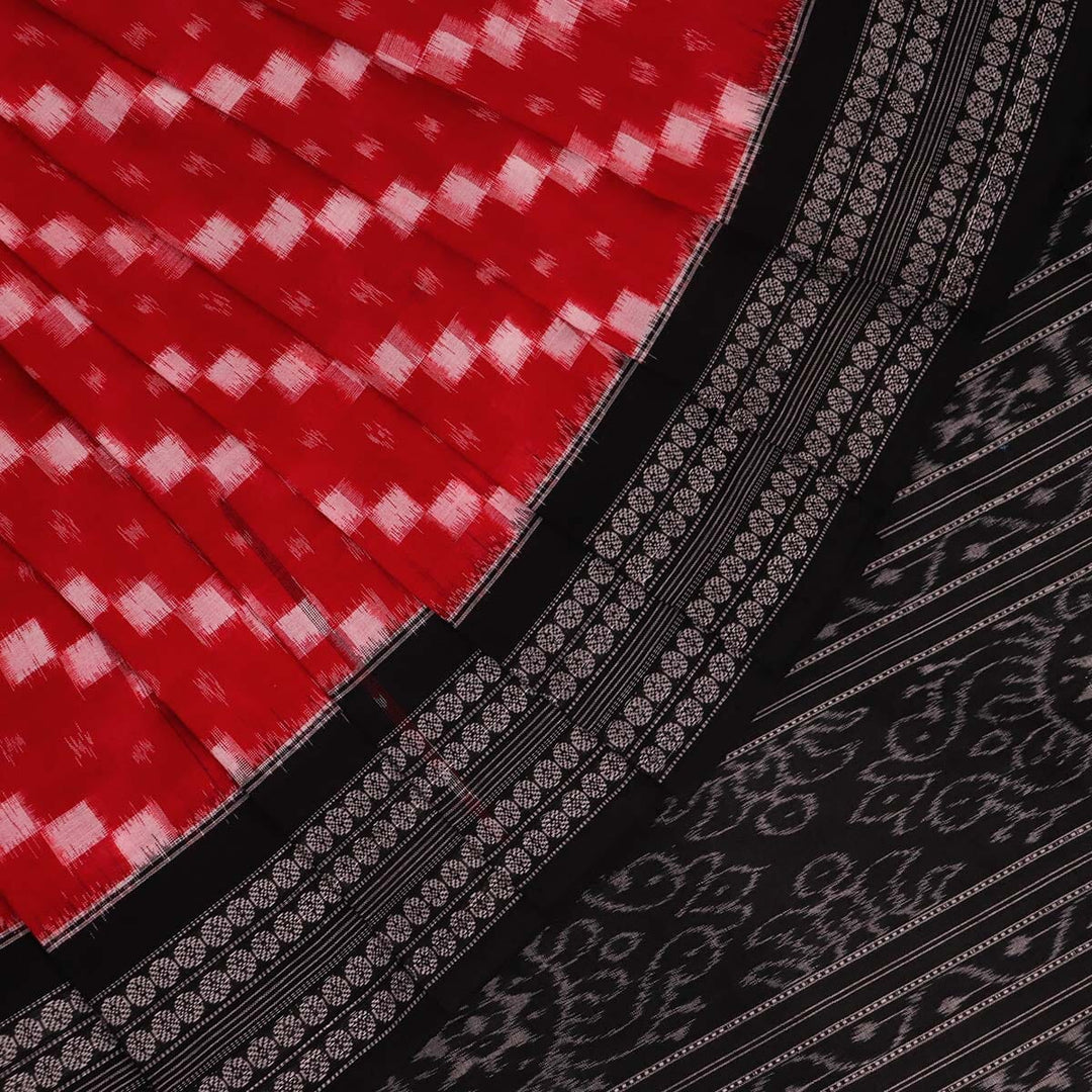 Handloom Sambalpuri Cotton Ikkat Saree Handloom Saree_Sambalpuri Cotton Priyadarshini Handloom