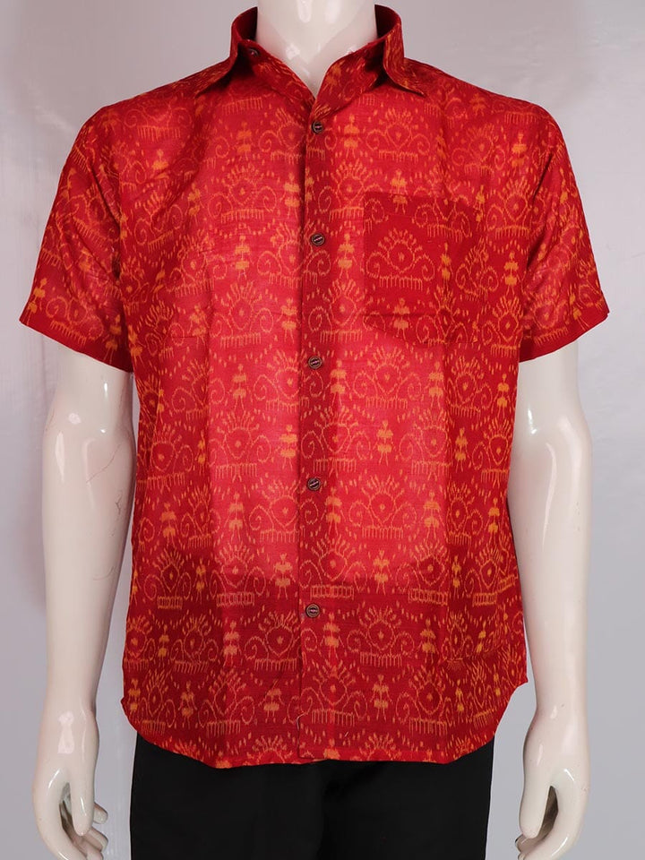 Handwoven Cotton Shirt Handloom Shirt & Kurta_Men Priyadarshini Handloom