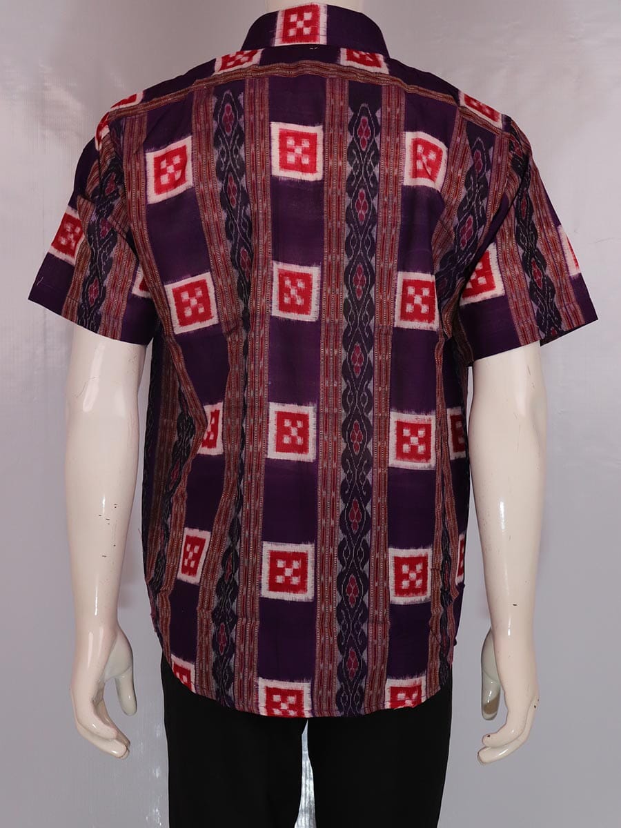 Handwoven Cotton Shirt Handloom Shirt & Kurta_Men Priyadarshini Handloom