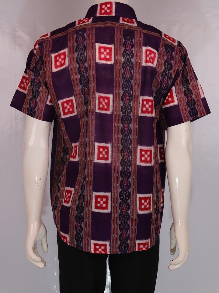 Handwoven Cotton Shirt Handloom Shirt & Kurta_Men Priyadarshini Handloom