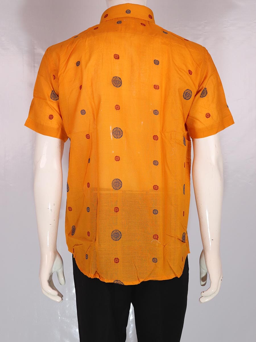 Handwoven Cotton Shirt Handloom Shirt & Kurta_Men Priyadarshini Handloom