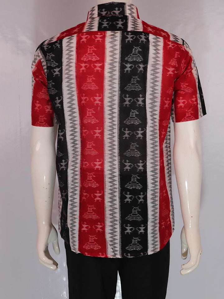Handwoven Cotton Shirt Handloom Shirt & Kurta_Men Priyadarshini Handloom