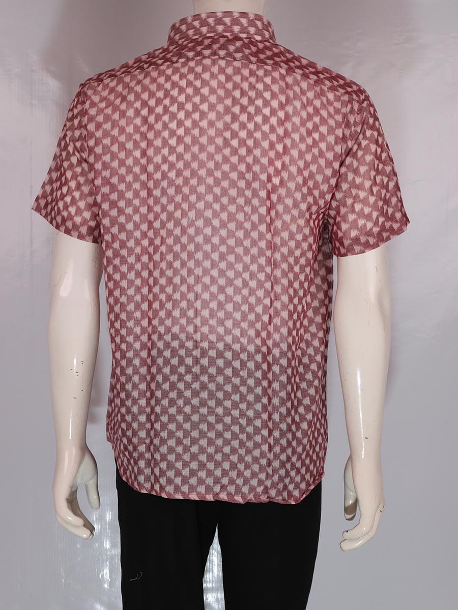 Handwoven Cotton Shirt Handloom Shirt & Kurta_Men Priyadarshini Handloom