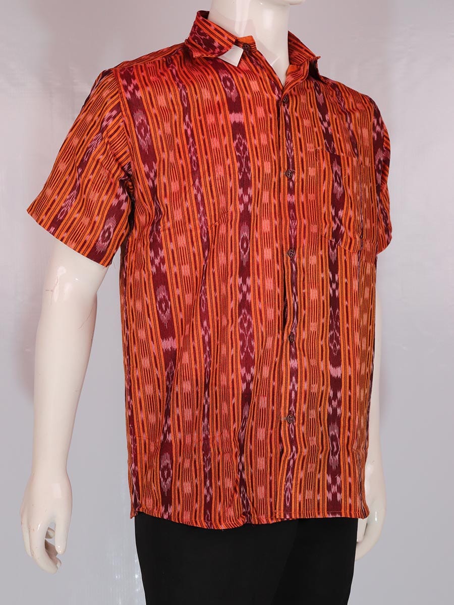 Handwoven Cotton Shirt Handloom Shirt & Kurta_Men Priyadarshini Handloom