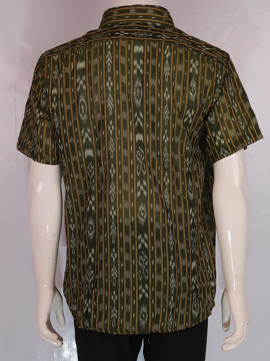Handwoven Cotton Shirt Handloom Shirt & Kurta_Men Priyadarshini Handloom