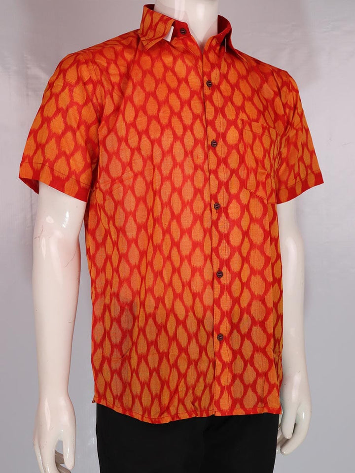 Handwoven Cotton Shirt Handloom Shirt & Kurta_Men Priyadarshini Handloom