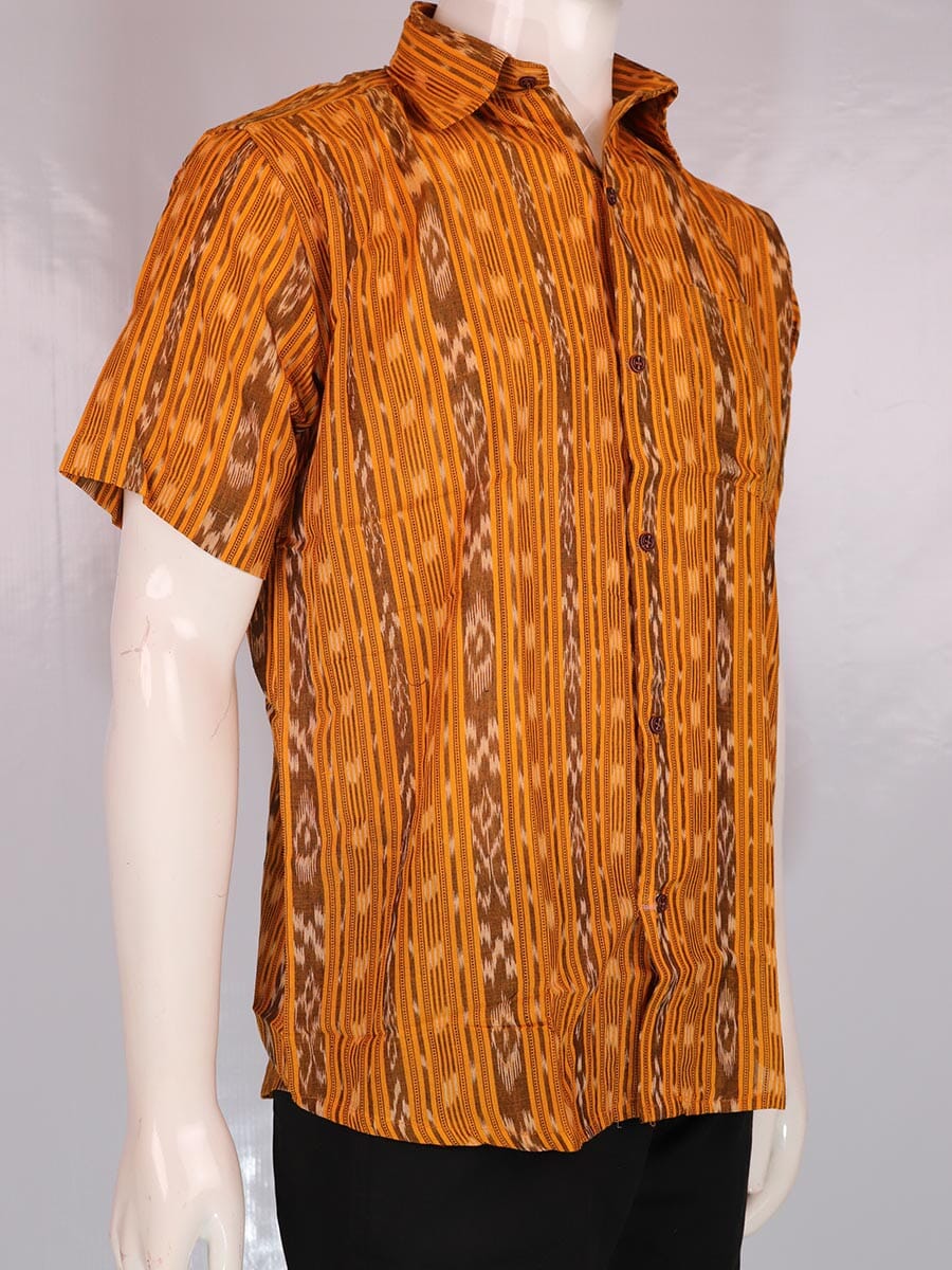Handwoven Cotton Shirt Handloom Shirt & Kurta_Men Priyadarshini Handloom