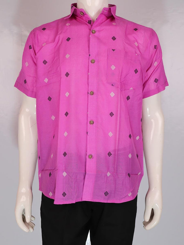 Handwoven Cotton Shirt Handloom Shirt & Kurta_Men Priyadarshini Handloom
