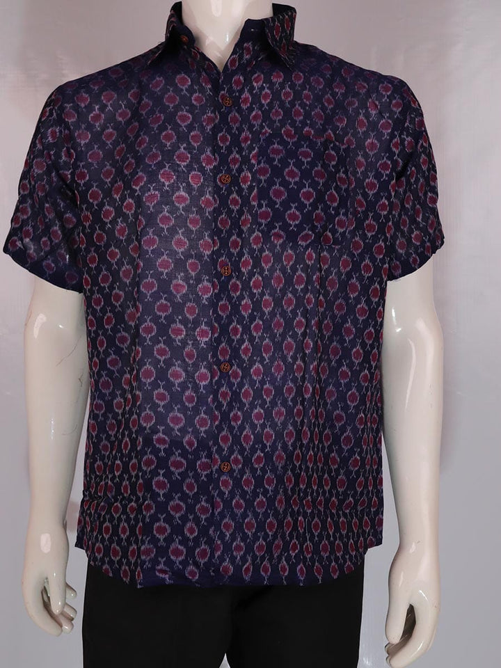 Handwoven Cotton Shirt Handloom Shirt & Kurta_Men Priyadarshini Handloom