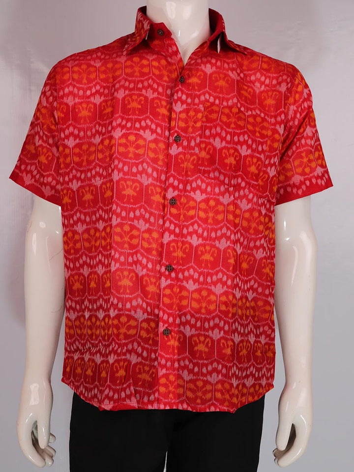 Handwoven Cotton Shirt Handloom Shirt & Kurta_Men Priyadarshini Handloom