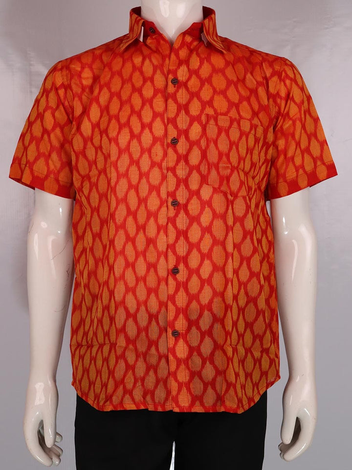 Handwoven Cotton Shirt Handloom Shirt & Kurta_Men Priyadarshini Handloom