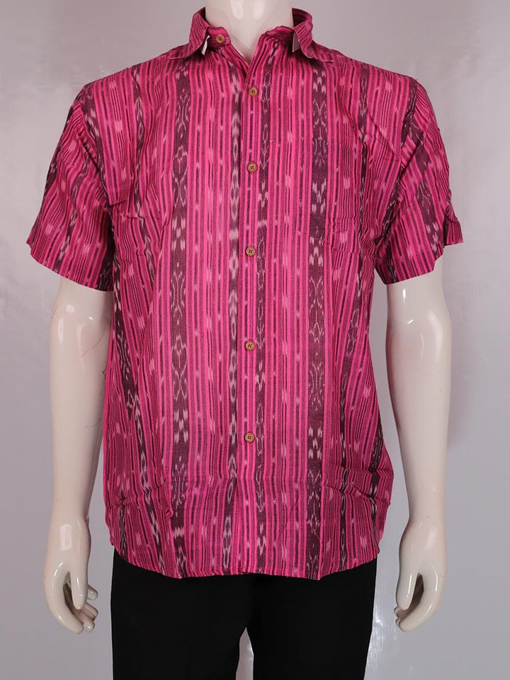 Handwoven Cotton Shirt Handloom Shirt & Kurta_Men Priyadarshini Handloom
