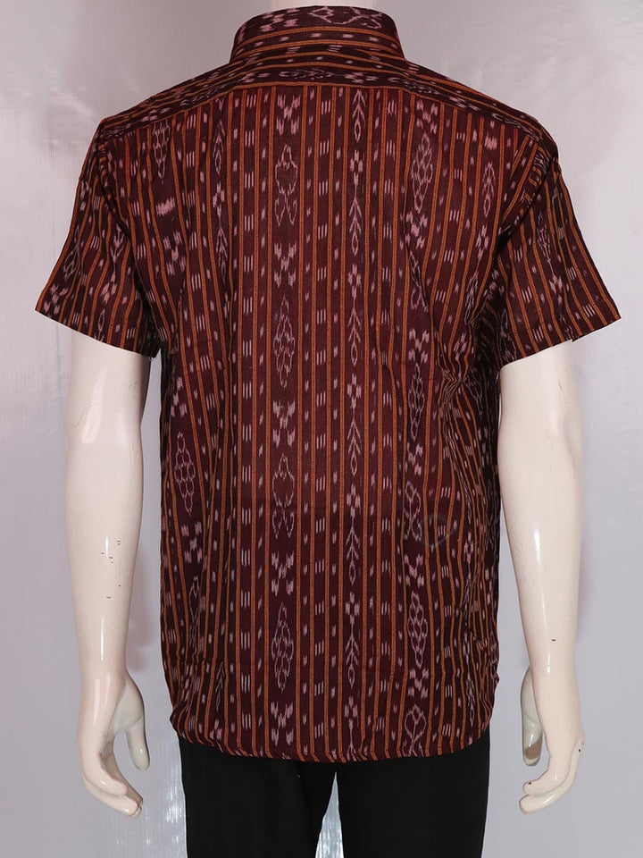 Handwoven Cotton Shirt Handloom Shirt & Kurta_Men Priyadarshini Handloom
