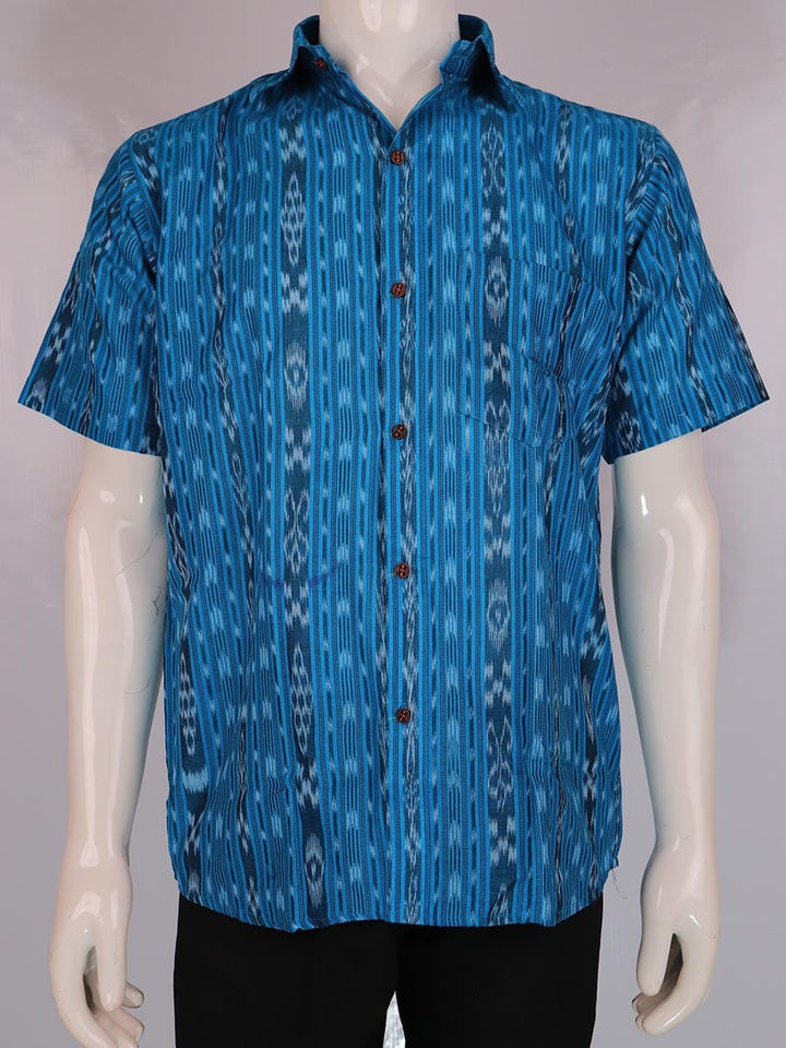 Handwoven Cotton Shirt Handloom Shirt & Kurta_Men Priyadarshini Handloom