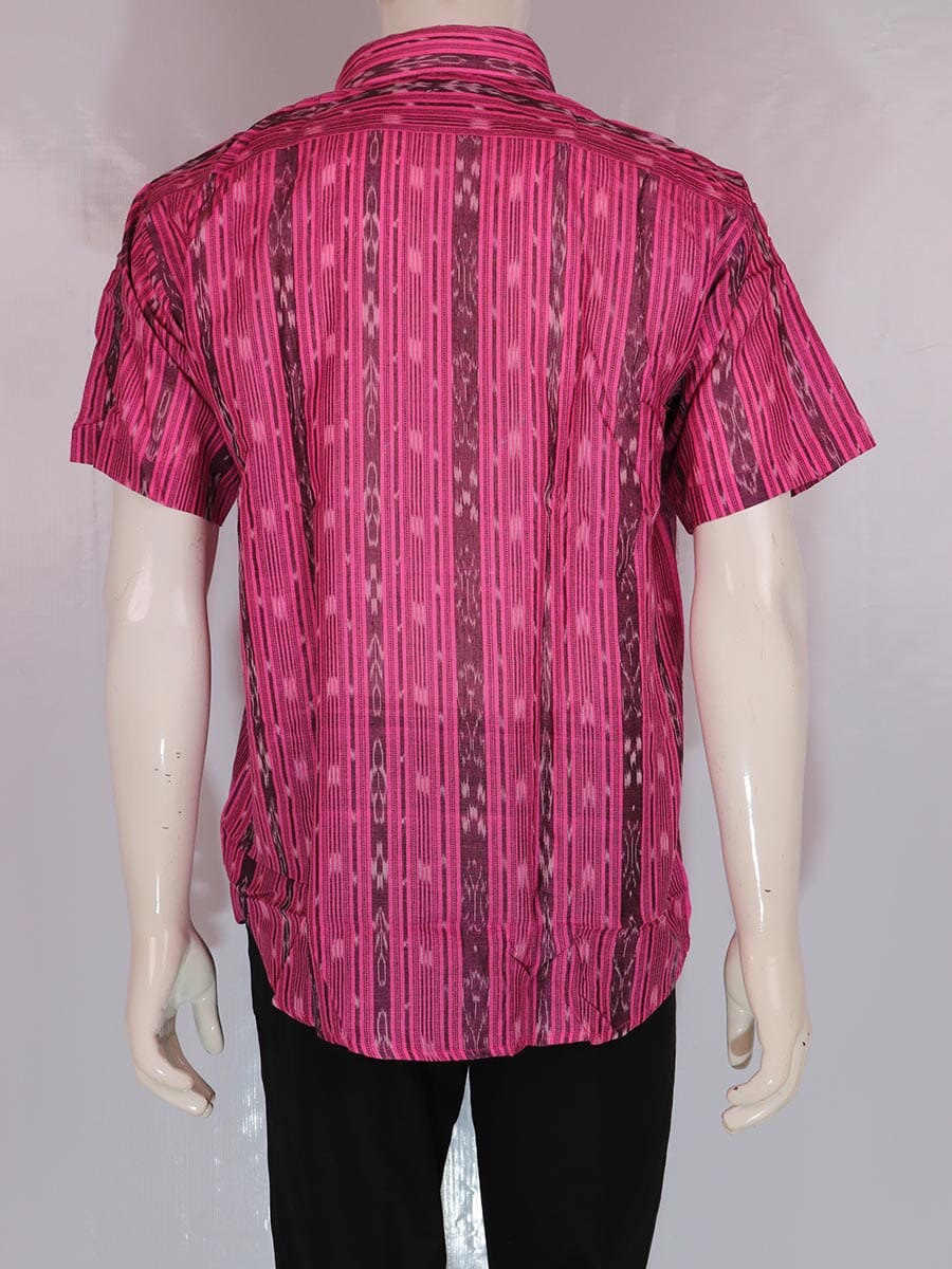 Handwoven Cotton Shirt Handloom Shirt & Kurta_Men Priyadarshini Handloom