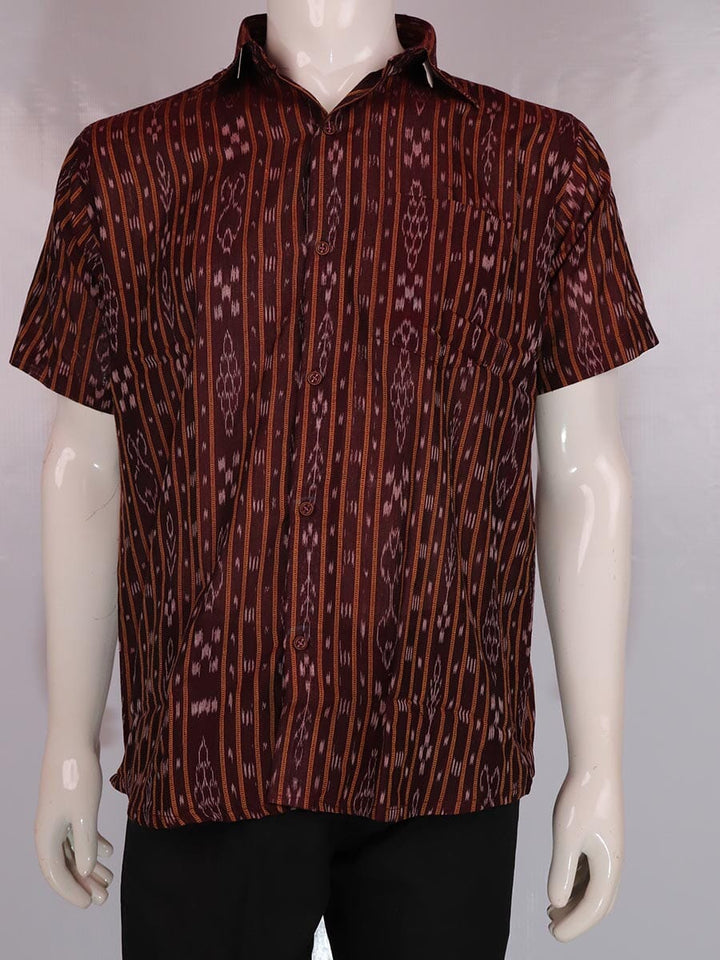 Handwoven Cotton Shirt Handloom Shirt & Kurta_Men Priyadarshini Handloom