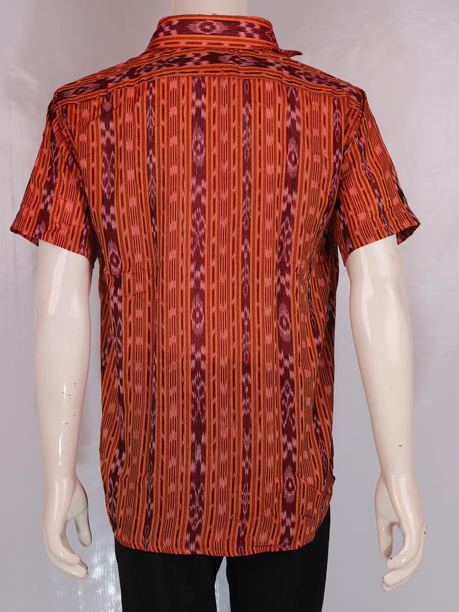Handwoven Cotton Shirt Handloom Shirt & Kurta_Men Priyadarshini Handloom