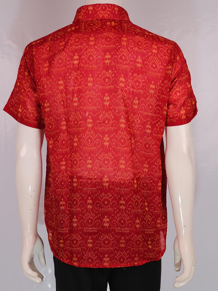 Handwoven Cotton Shirt Handloom Shirt & Kurta_Men Priyadarshini Handloom