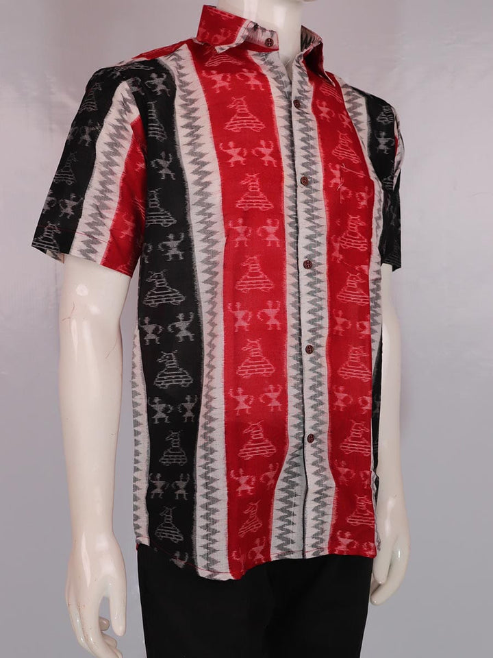 Handwoven Cotton Shirt Handloom Shirt & Kurta_Men Priyadarshini Handloom