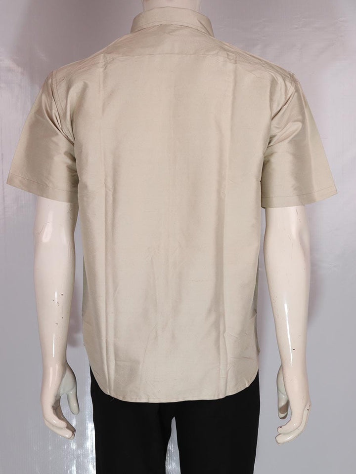 Handwoven Silk Shirt Handloom Shirt & Kurta_Men Priyadarshini Handloom