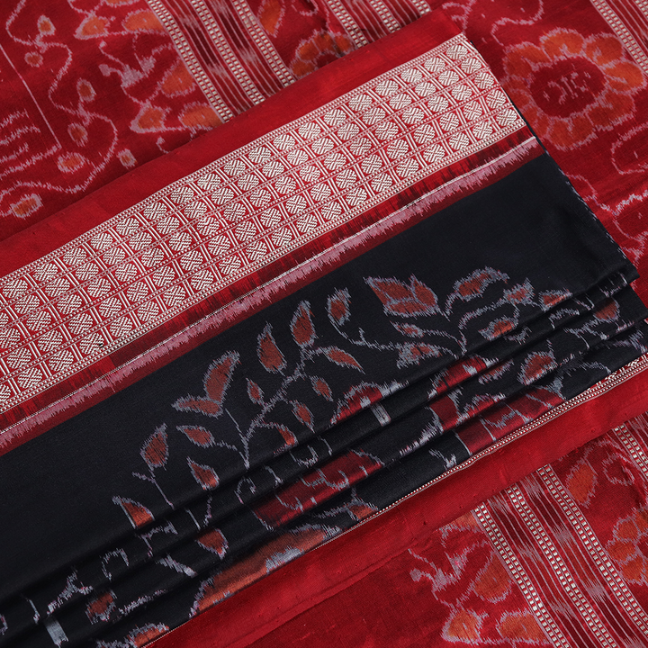 Handloom Sambalpuri Ikkat Silk Saree Handloom Saree_Sambalpuri Silk Priyadarshini Handloom