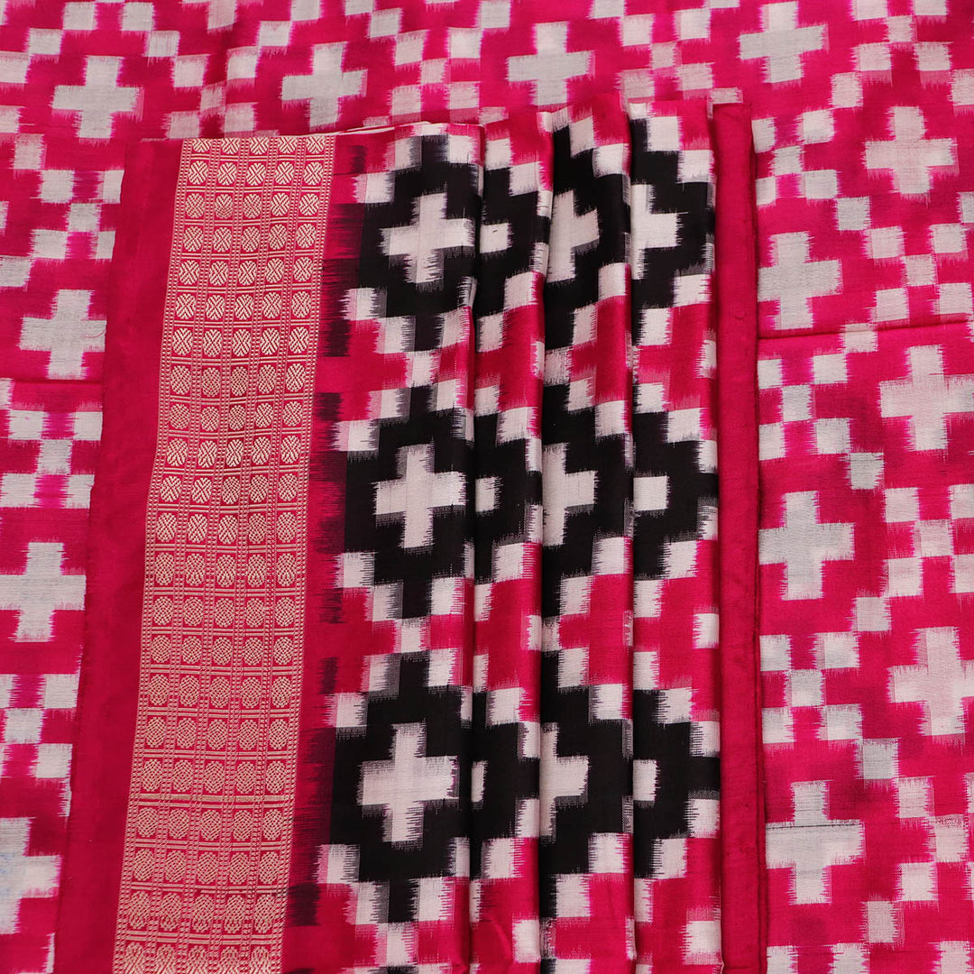 Handloom Sambalpuri Ikkat Silk Saree Handloom Saree_Sambalpuri Silk Priyadarshini Handloom