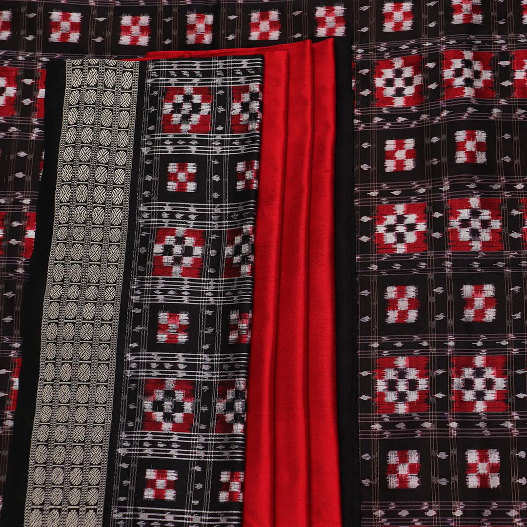 Handloom Sambalpuri Ikkat Silk Saree Handloom Saree_Sambalpuri Silk Priyadarshini Handloom