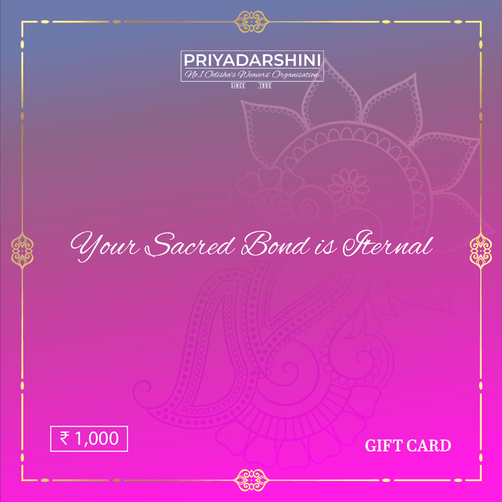 Gift Card Gift Card Priyadarshini Handloom ₹1,000.00