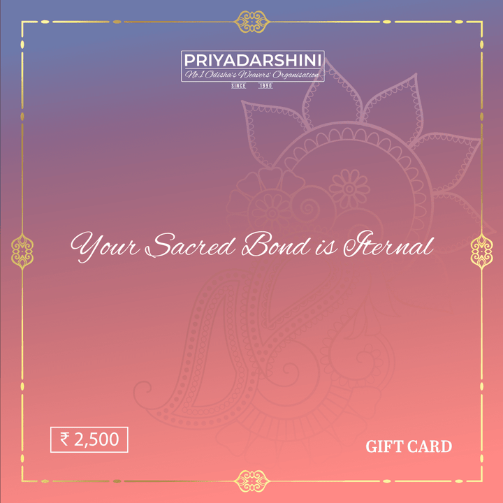 Gift Card Gift Card Priyadarshini Handloom ₹2,500.00