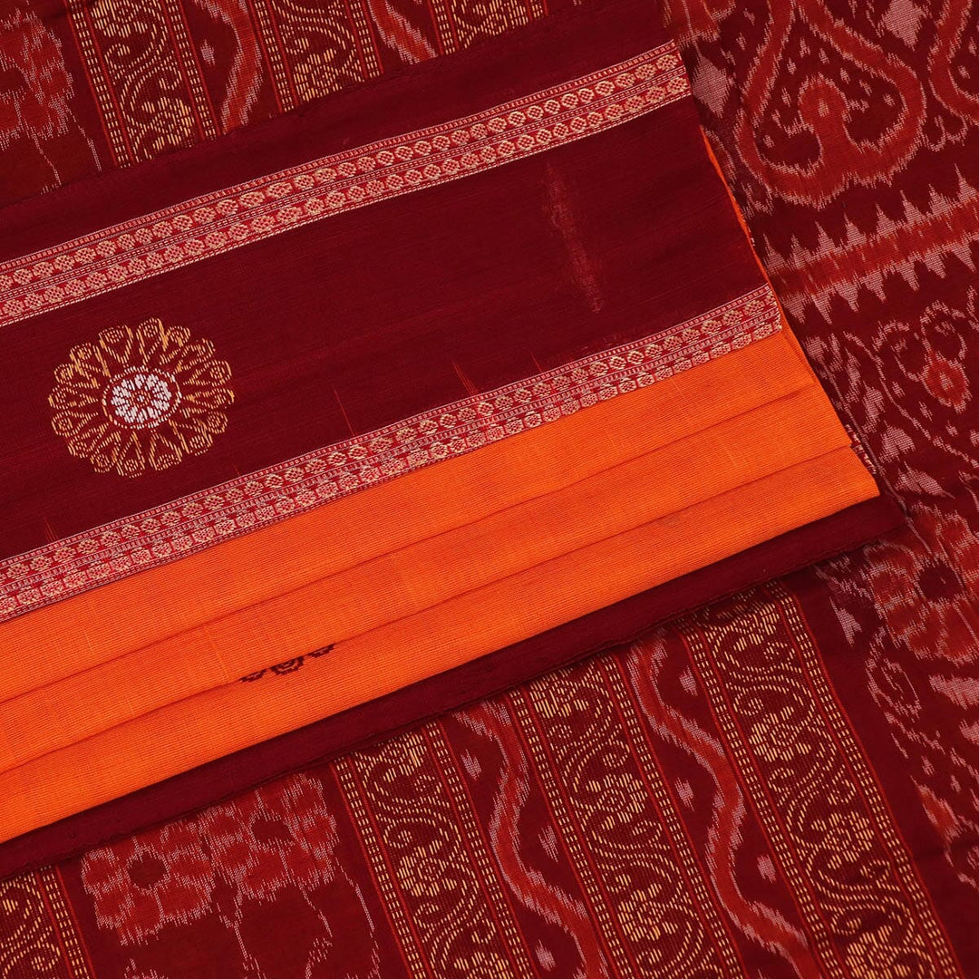 Handloom Bomkai Cotton Ikat Saree Handloom Saree_Cotton Priyadarshini Handloom