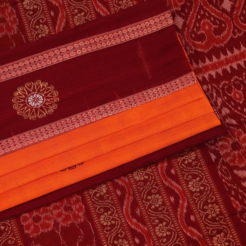 Bomkai weave detail