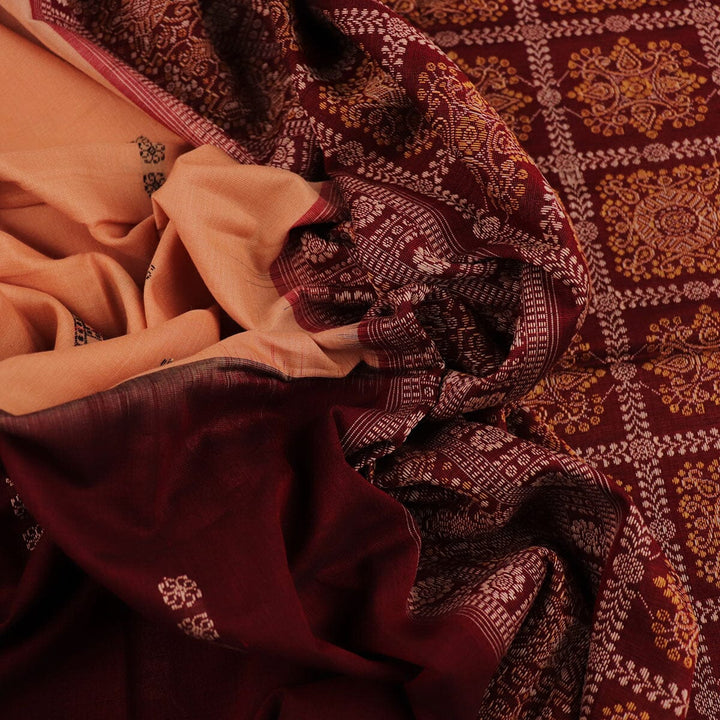 Handloom Bomkai Cotton Ikat Saree Handloom Saree_Cotton Priyadarshini Handloom