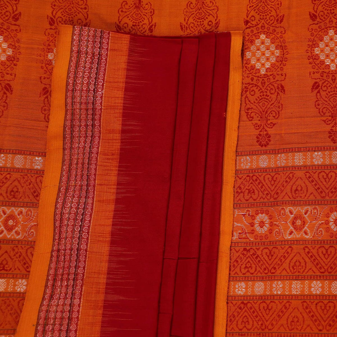 Handloom Bomkai Cotton Ikat Saree Handloom Saree_Cotton Priyadarshini Handloom