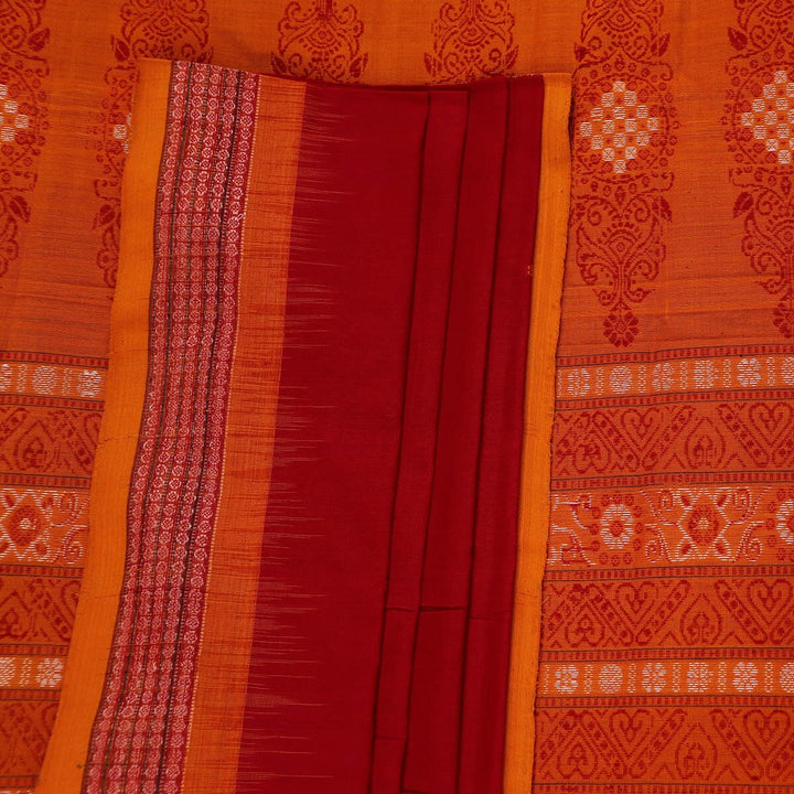 Handloom Bomkai Cotton Ikat Saree Handloom Saree_Cotton Priyadarshini Handloom