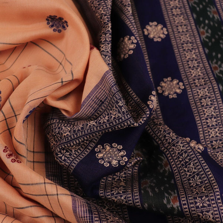 Handloom Bomkai Cotton Ikat Saree Handloom Saree_Cotton Priyadarshini Handloom