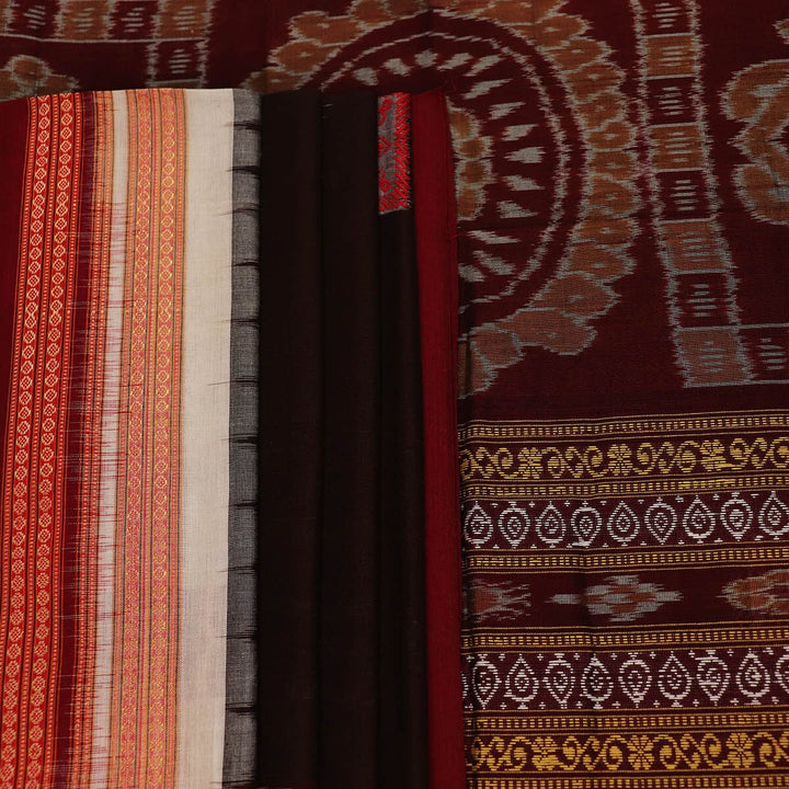Handloom Bomkai Cotton Ikat Saree Handloom Saree_Cotton Priyadarshini Handloom