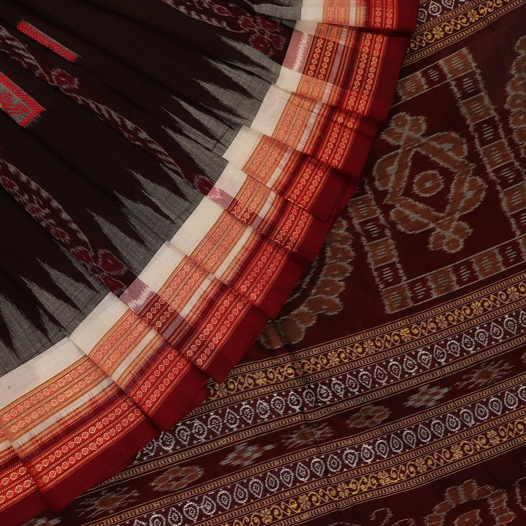 Handloom Bomkai Cotton Ikat Saree Handloom Saree_Cotton Priyadarshini Handloom