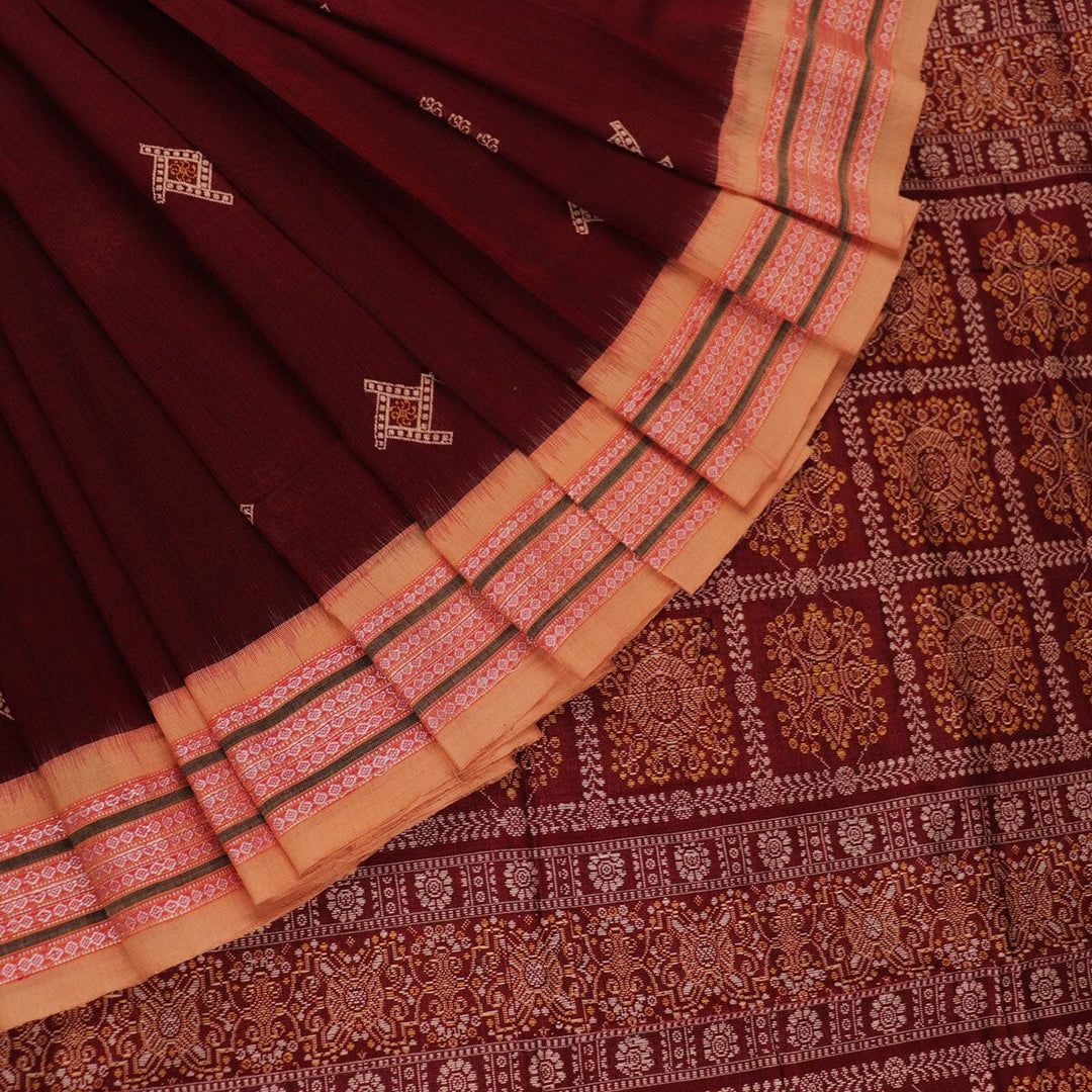 Handloom Bomkai Cotton Ikat Saree Handloom Saree_Cotton Priyadarshini Handloom
