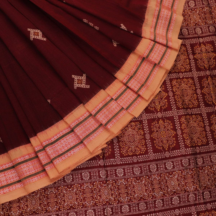 Handloom Bomkai Cotton Ikat Saree Handloom Saree_Cotton Priyadarshini Handloom
