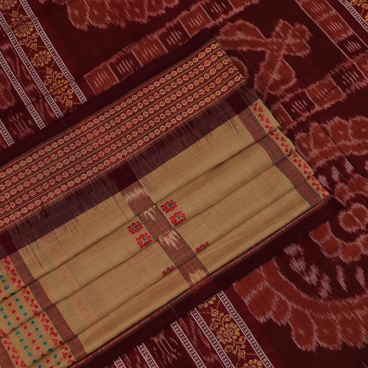 Handloom Bomkai Cotton Ikat Saree Handloom Saree_Cotton Priyadarshini Handloom