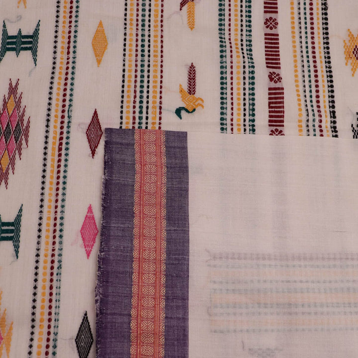 Handloom Bomkai Cotton Ikat Saree Handloom Saree_Cotton Priyadarshini Handloom