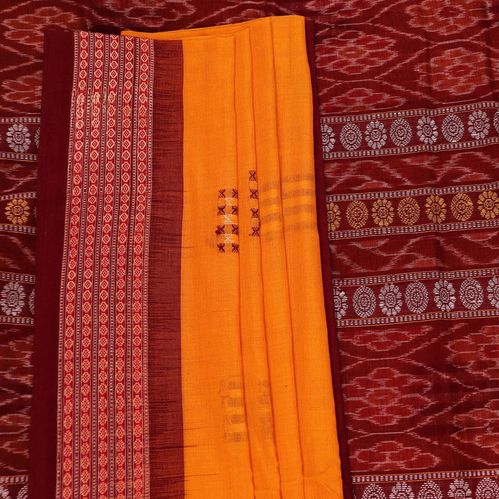 Handloom Bomkai Cotton Ikat Saree Handloom Saree_Cotton Priyadarshini Handloom
