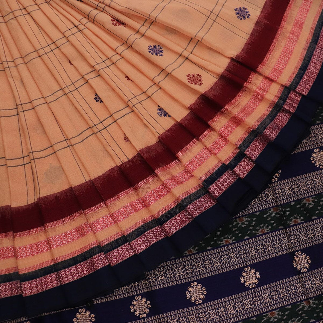Handloom Bomkai Cotton Ikat Saree Handloom Saree_Cotton Priyadarshini Handloom