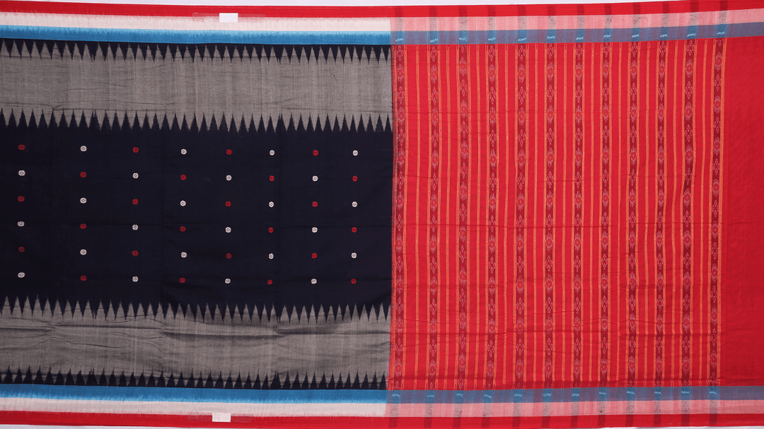 Handloom Bomkai Cotton Ikat Saree Handloom Saree_Cotton Priyadarshini Handloom