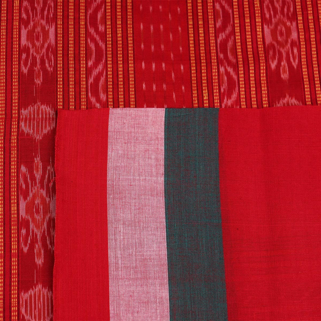 Handloom Bomkai Cotton Ikat Saree Handloom Saree_Cotton Priyadarshini Handloom