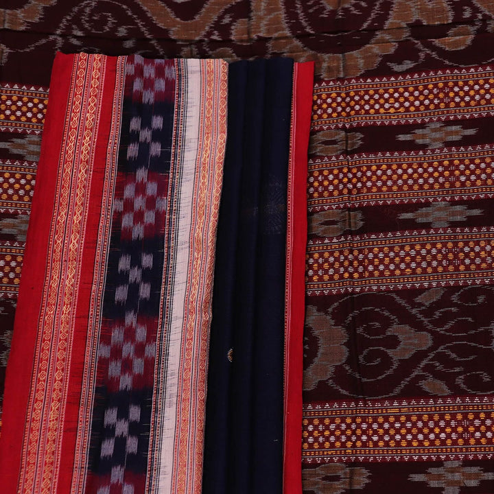 Handloom Bomkai Cotton Ikat Saree Handloom Saree_Cotton Priyadarshini Handloom